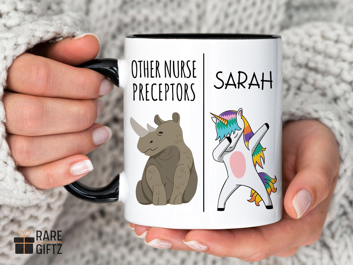 Nurse Preceptor Mug, Personalized Nurse Preceptor Gift,  Funny Nurse Preceptor Gift, Nursing Student Gift, Nurse instructor Present