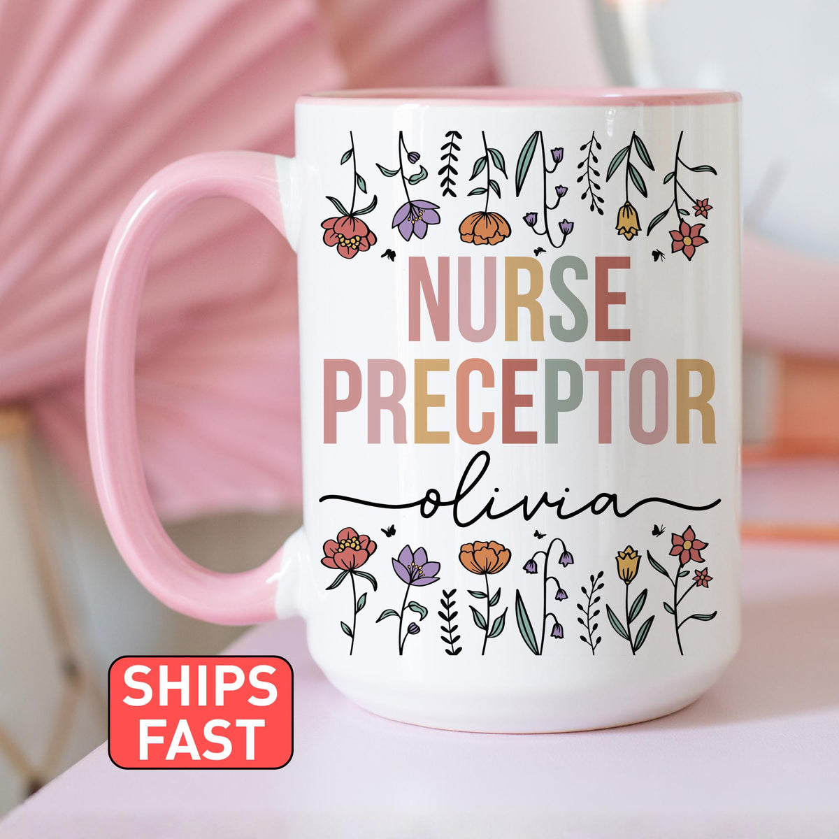Custom Nurse Preceptor Gift, Personalized Nurse Preceptor Gift,  Funny Nurse Preceptor Gift, Nursing Student Gift, Nurse instructor Present