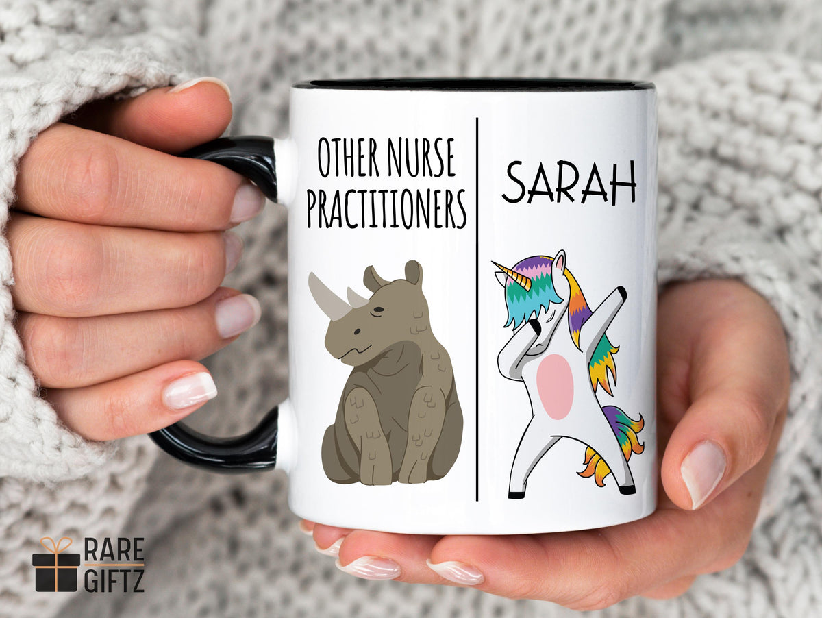 Funny Nurse Practitioner Mug, Personalized Nurse Practitioners Gift, NP Graduation Gift, Nurse Practitioner Appreciation Gift, NP Birthday