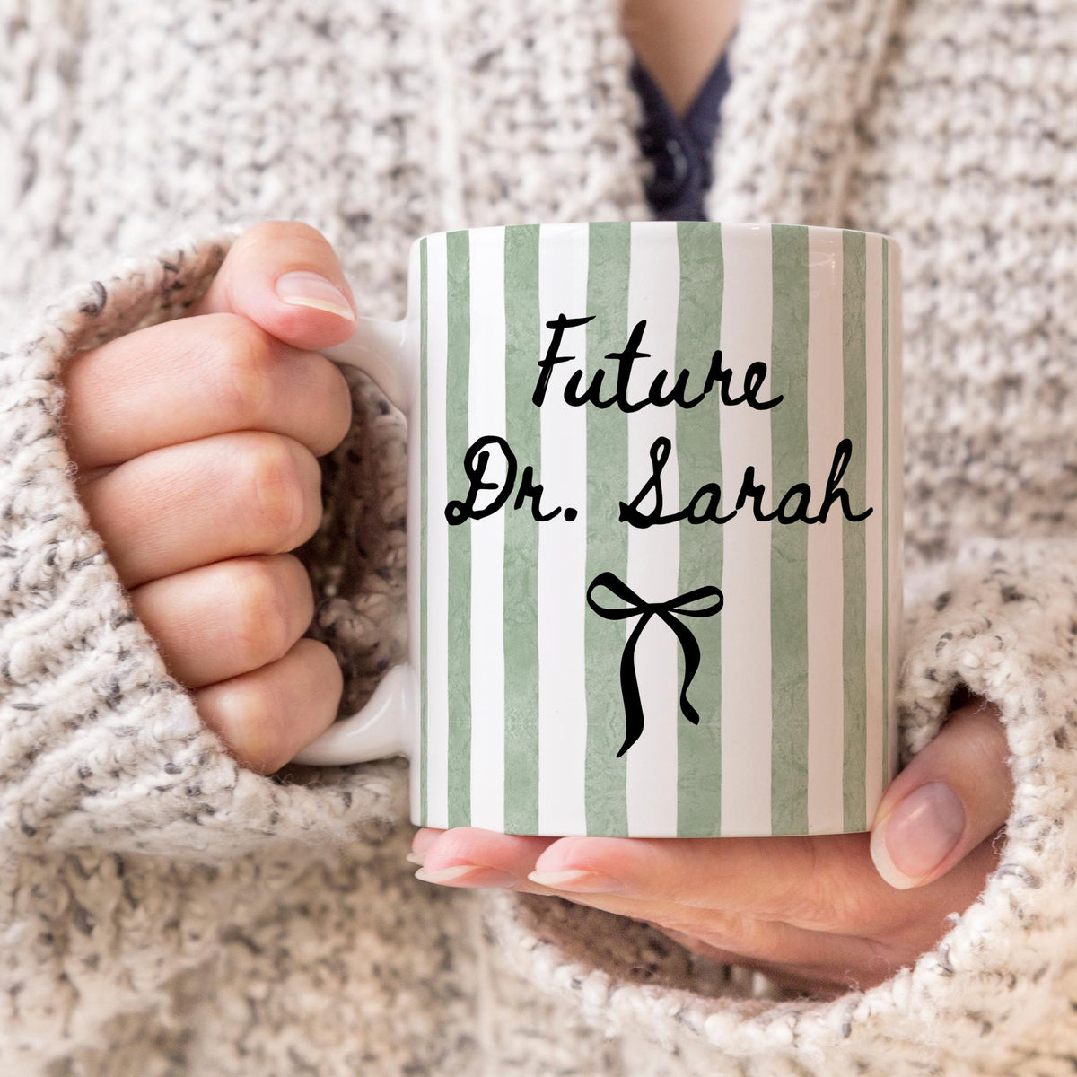 Future Doctor Mug, Personalized Doctor Name Coffee Mug, Future Doctor Gift, Doctor Graduation Gift, Medical School Graduation, New Doctor
