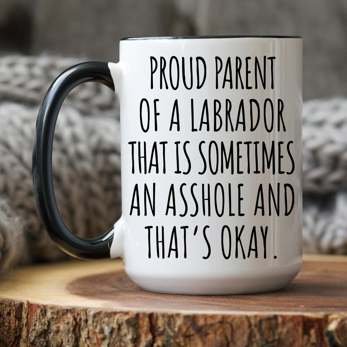 Labrador Mug, Personalized Labrador Owner Gift, Labrador Mom Mug, Labrador Dad Gift, Labrador Parent Present, Funny Labrador, Labrador Lover