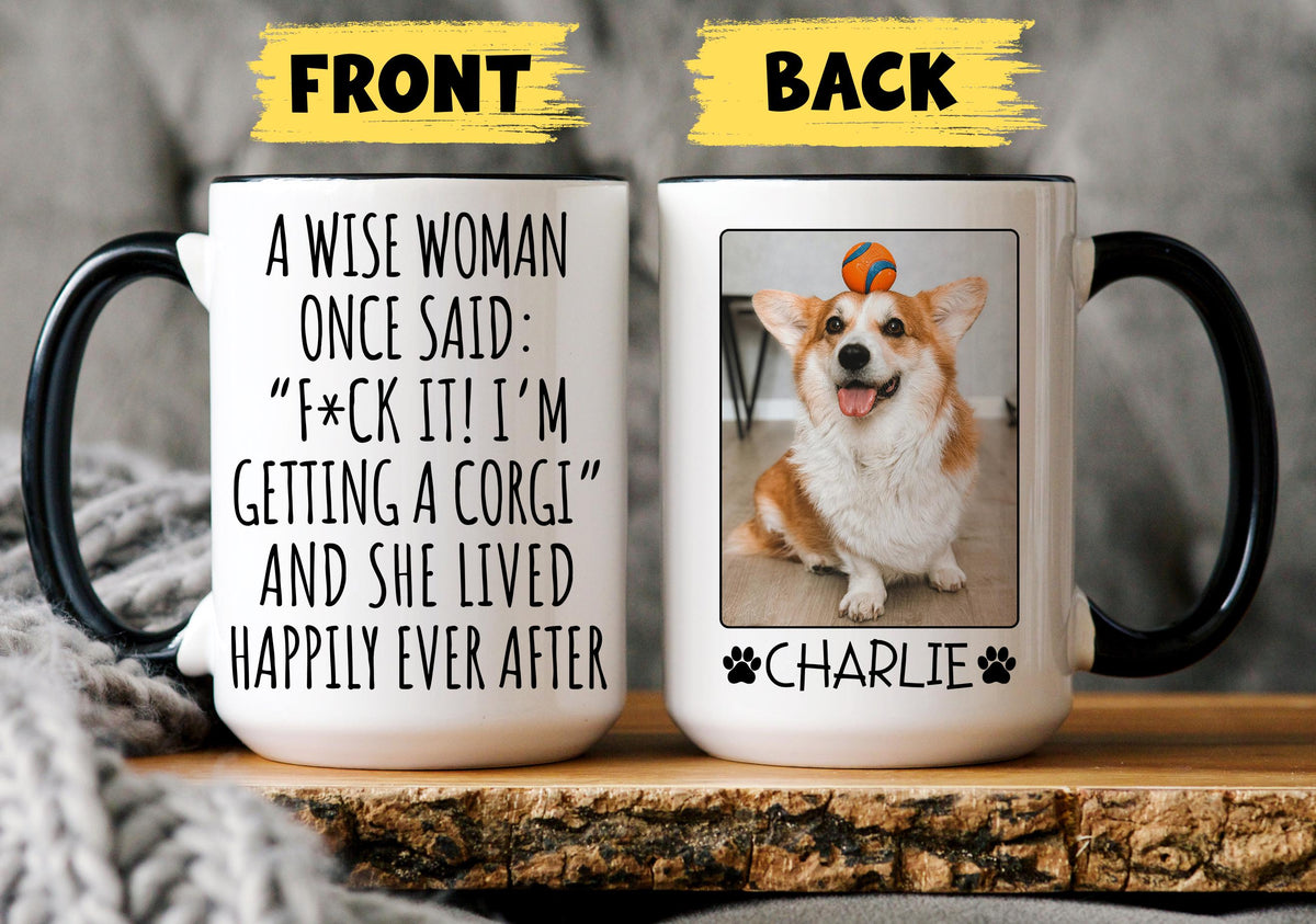 Corgi Mom Mug, Personalized Corgi Mom Gift, Corgi Dog Lover Gift for Woman, Corgi Mom Gift, Custom Funny Corgi Mom Present