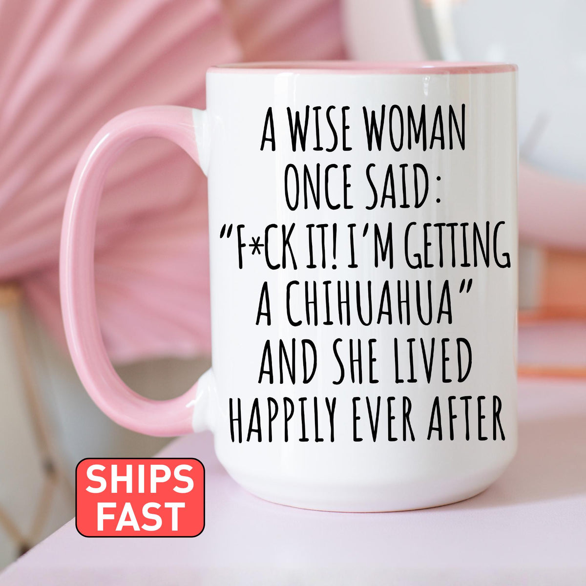 Chihuahua Mom Mug, Personalized Chihuahua Mom Gift, Chihuahua Dog Lover Gift for Woman, Chihuahua Mom Gift, Funny Chihuahua Mom Present