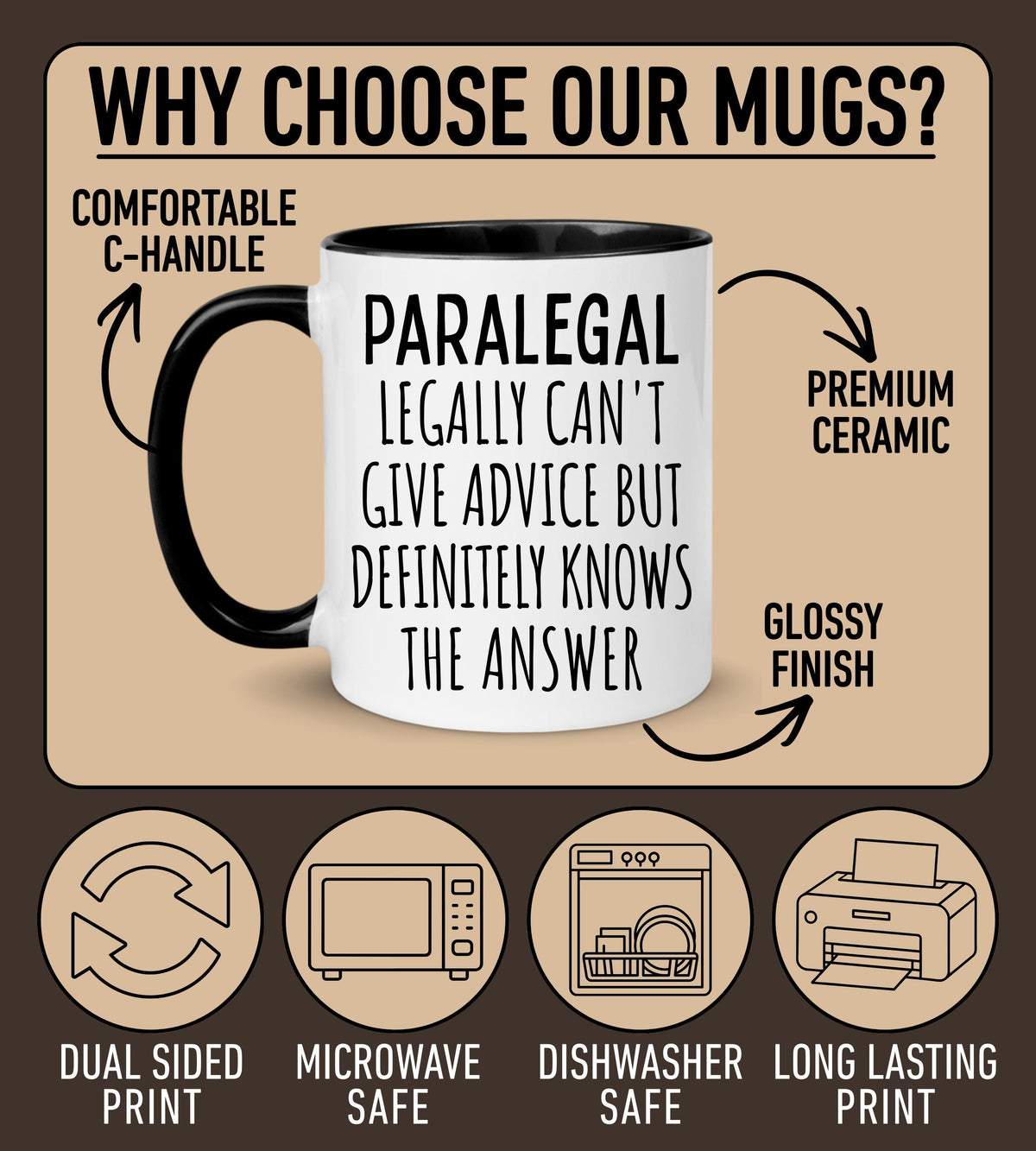 Paralegal Mug, Legal Assistant Mug, Funny Paralegal Gift, Paralegal Appreciation Mug, best paralegal Present, Hilarious Paralegal Gift