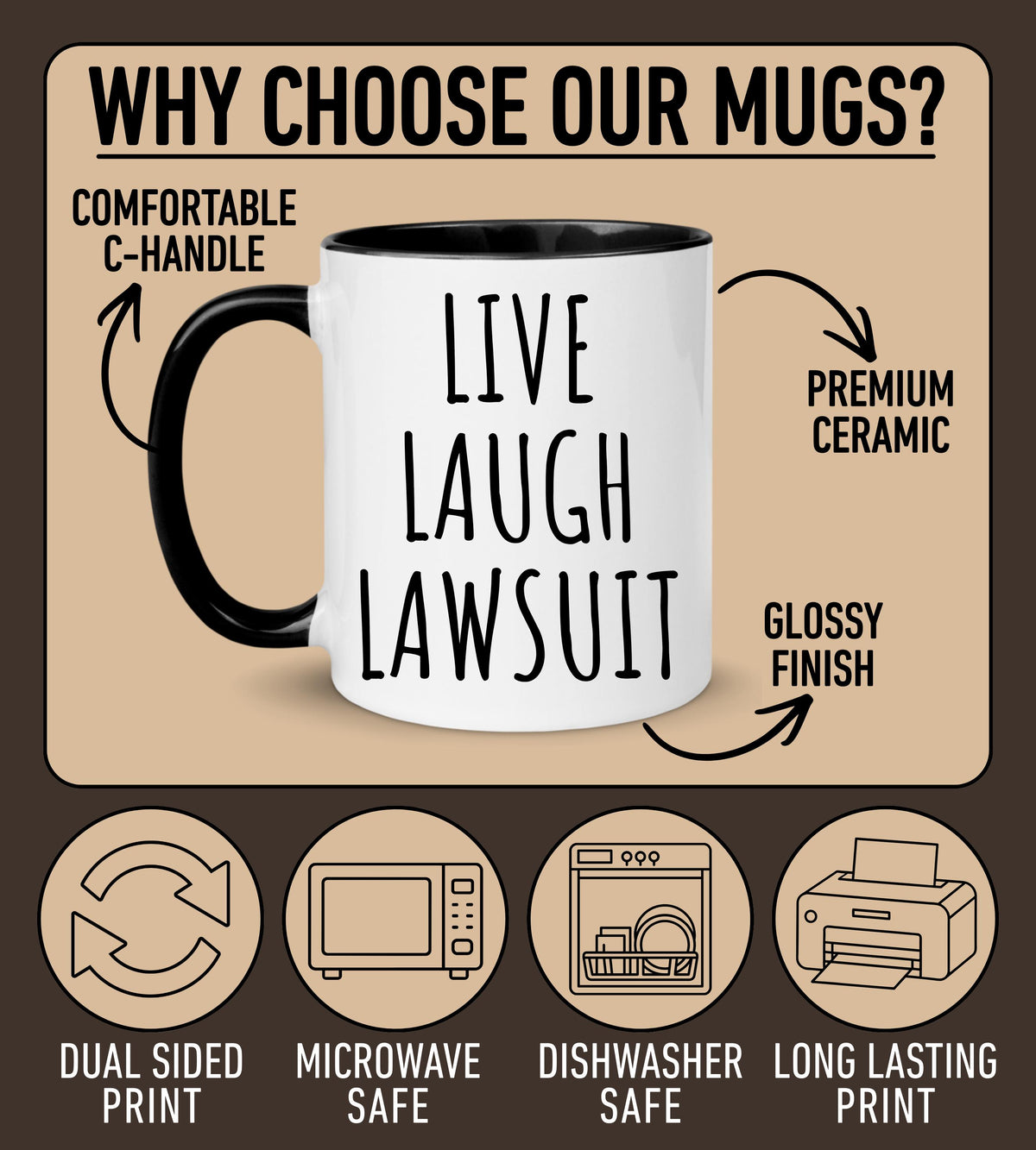 Custom Lawyer Gift, Law School Grad Gift, Lawyer Graduation Present, Lawyer Mug,  Funny Attorney Gift, Future Lawyer Mug, Esquire Mug