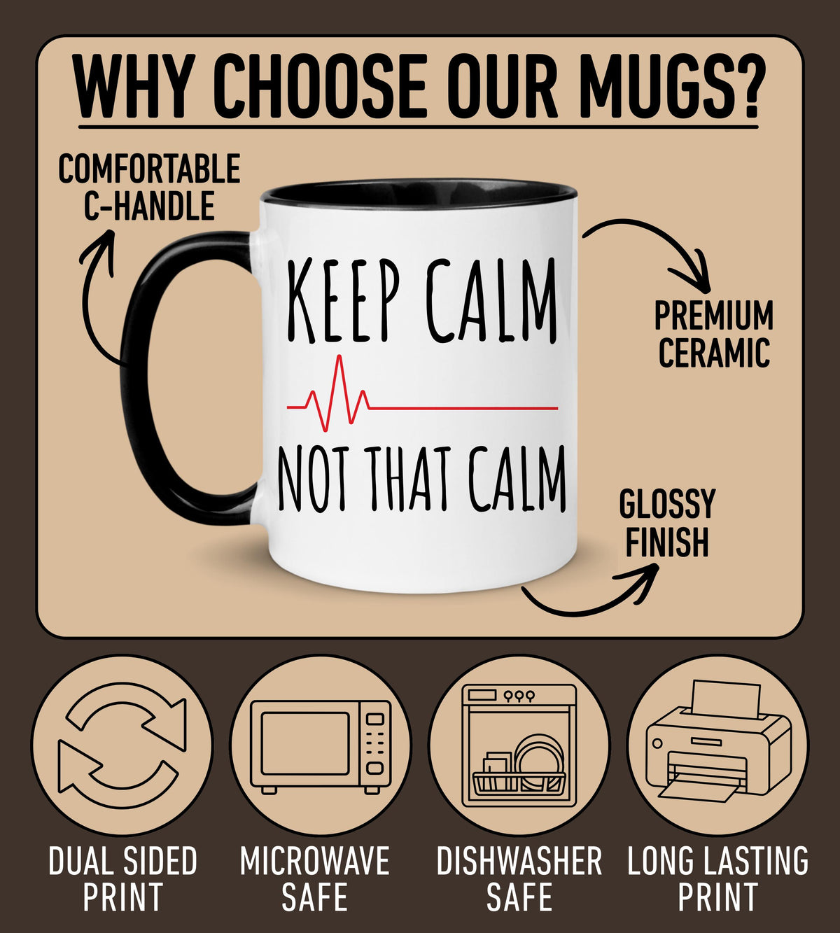 Funny Heart Mug, Personalized Cardiologist Mug, EMT Nurse Mug, Funny Nursing Student Gift, Cardiologist Present, Heart Surgeon Gift