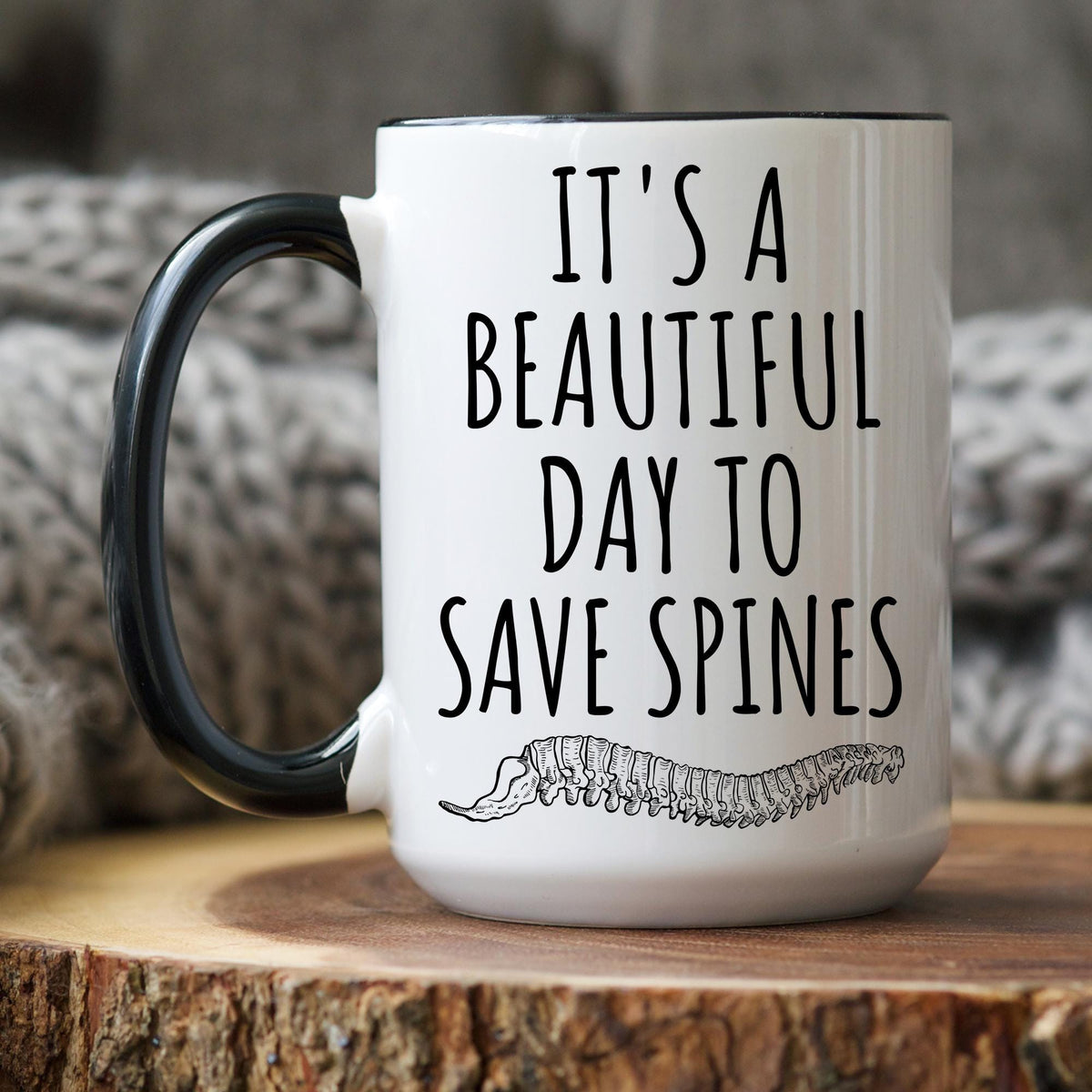 Funny Chiropractor Mug, Custom Chiropractor Gift, Chiropractor Graduation Gift, Funny Spine Doctor Mug, Chiropractor Appreciation Present