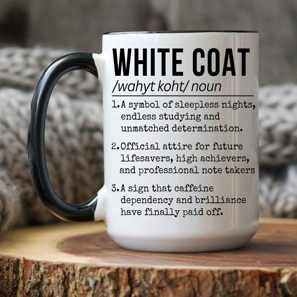 New Doctor Mug, White Coat Ceremony Gift,  Future Doctor Mug, Medical Student Cup, Pharmacist Therapist Dentist Graduation Gift
