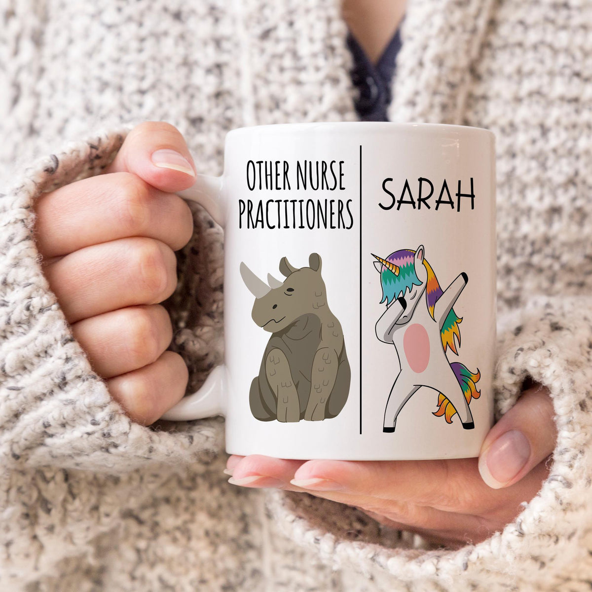 Funny Nurse Practitioner Mug, Personalized Nurse Practitioners Gift, NP Graduation Gift, Nurse Practitioner Appreciation Gift, NP Birthday
