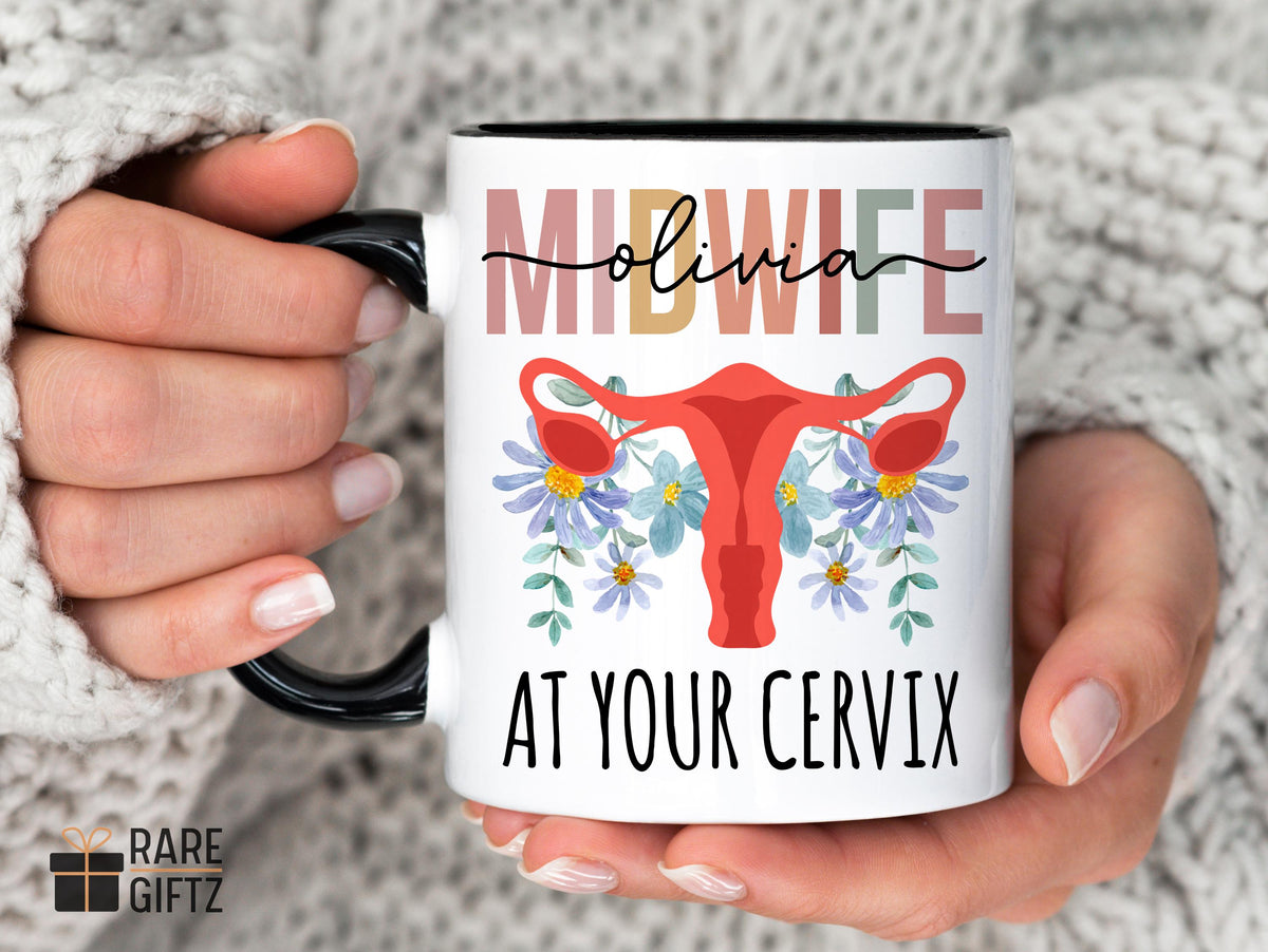 Midwife Mug, Personalized Midwife Gift, Midwife Thank you Gift, Midwife Appreciation Present, Labor and Delivery Gift, Home Birth Gift