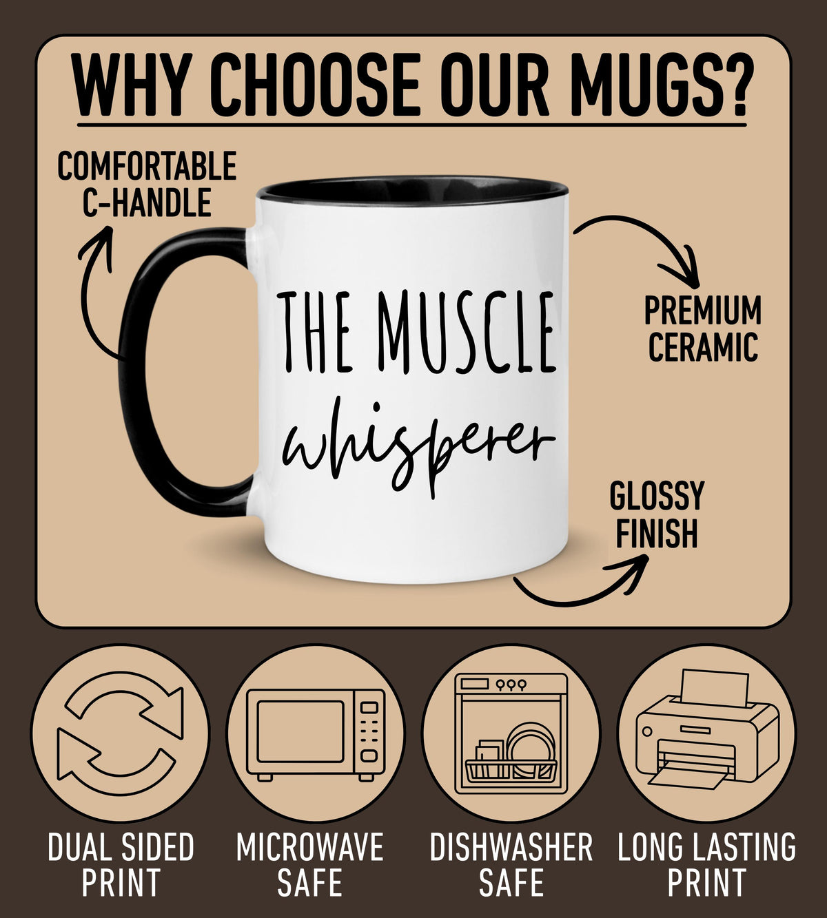 Muscle Whisperer Mug, licensed massage Gift, Personalized Massage Therapist mug, Massage Therapy Masseuse Mug, Spa Mug, Massage School Gift